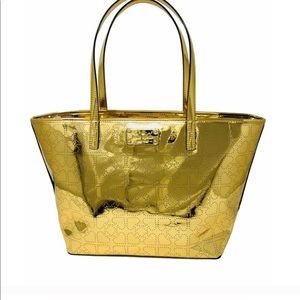 Kate spade gold bag